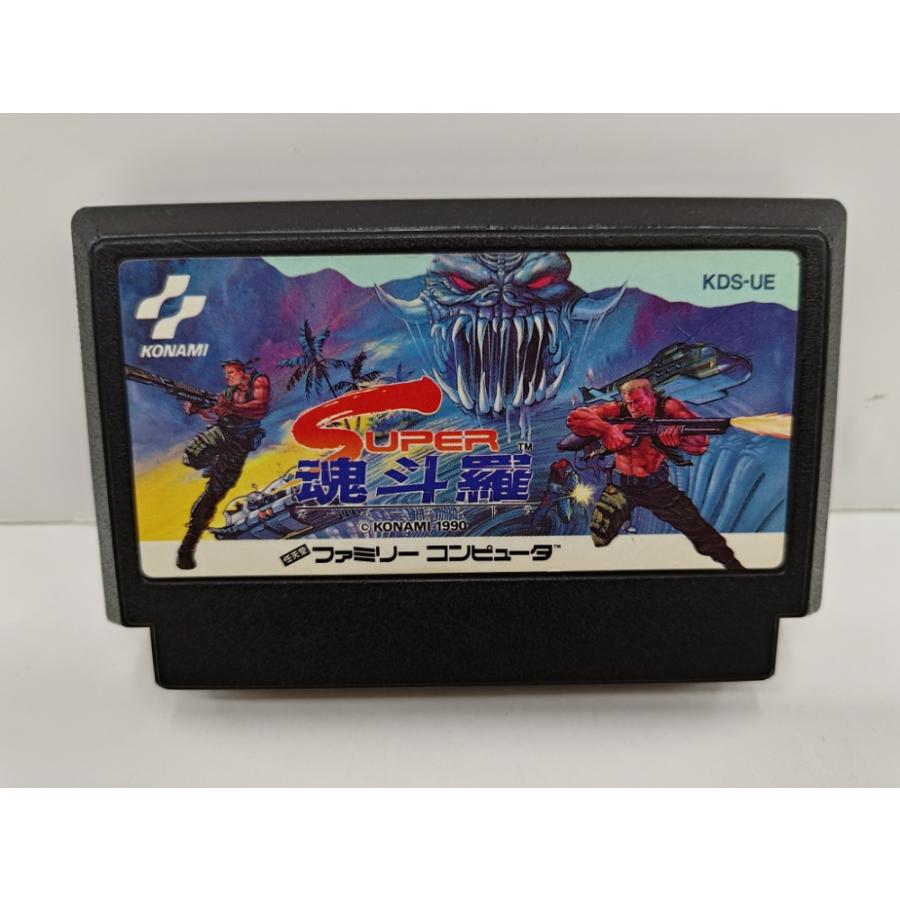 再再値下げ☆SUPER魂斗羅☆ファミコン☆中古品 中古】【開封品】【取説なし】ファミコンソフト スーパー魂斗羅