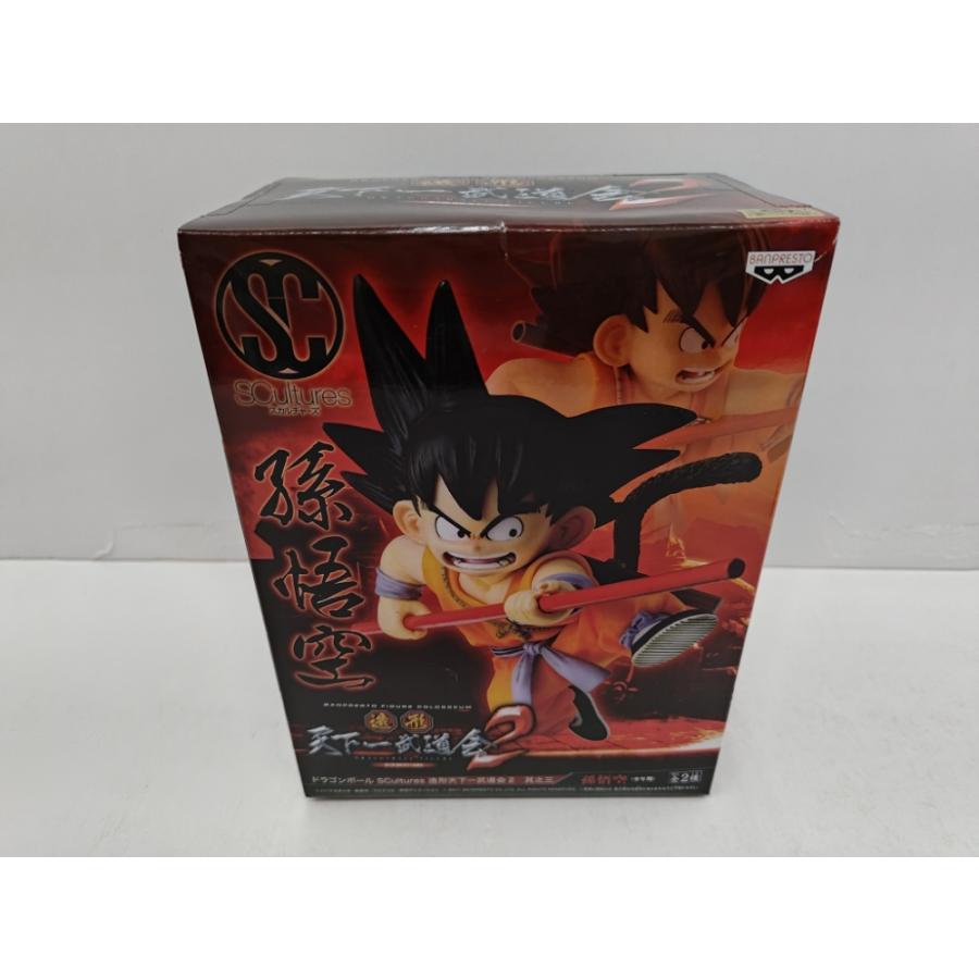 中古】【未開封】孫悟空(幼少期) 「ドラゴンボール」 SCultures 造形