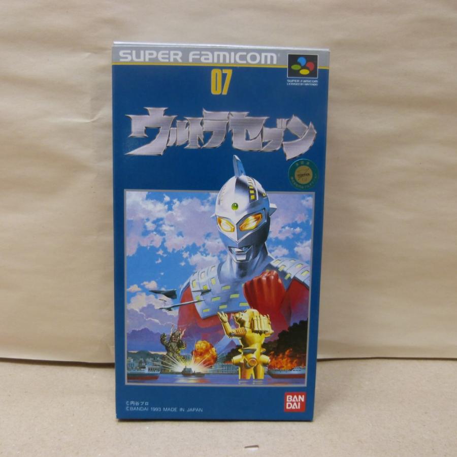 中古】【開封品】スーパーファミコン用ソフト ウルトラセブン SHVC-U7