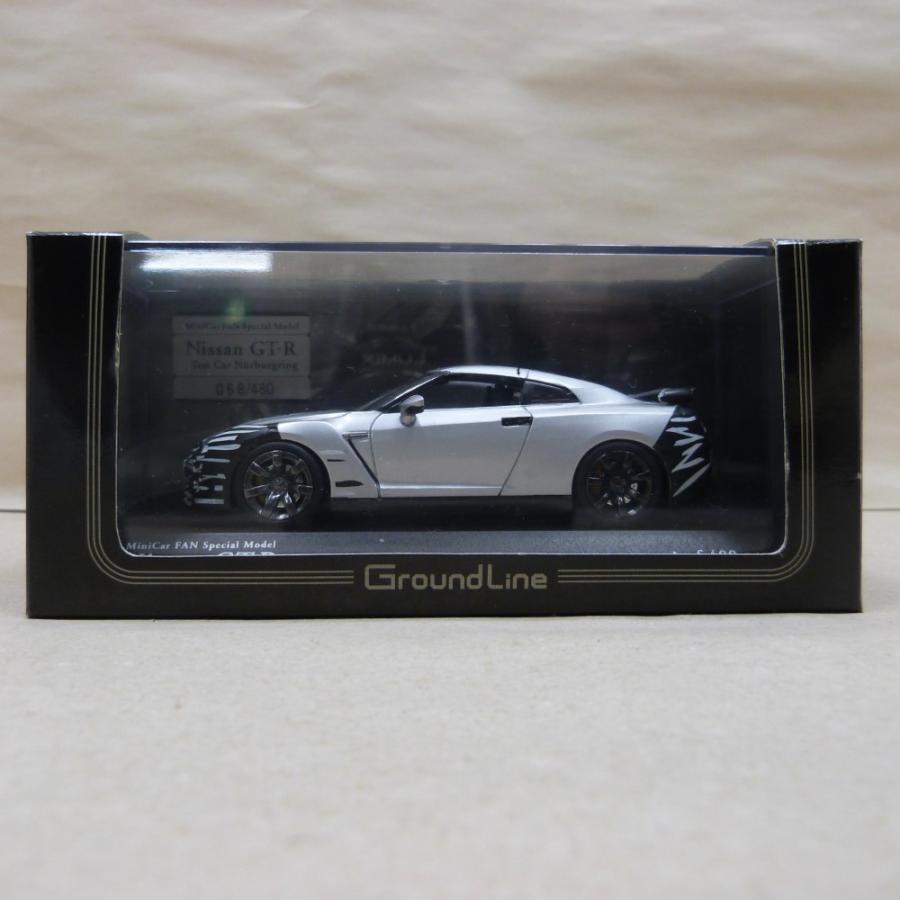 中古】【開封品】1/43 NISSAN GT-R テストカー ミニカー＜コレクターズ