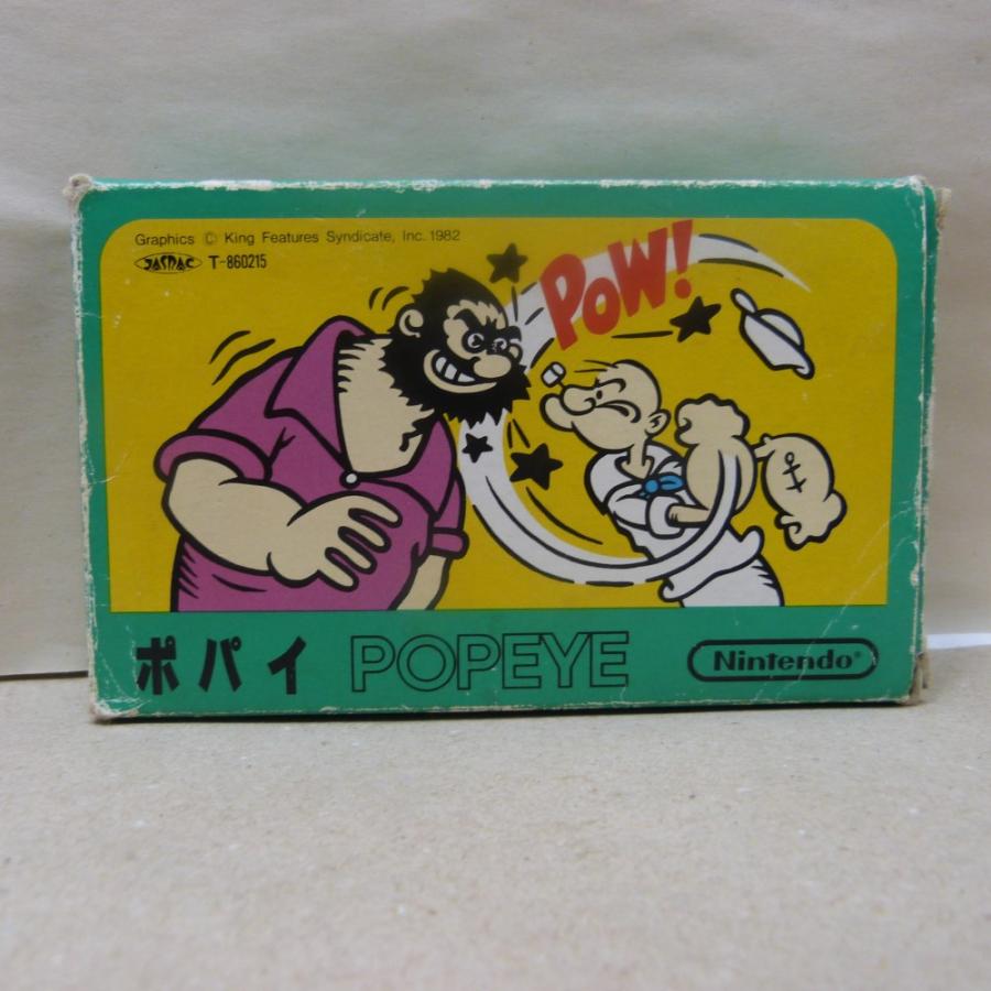 中古】【箱説あり】ファミコン ポパイ HVC-PP レトロゲーム＜レトロ