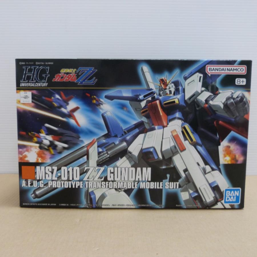 中古】【未組立】1/144 HGUC MSZ-010 ダブルゼータガンダム(ZZガンダム