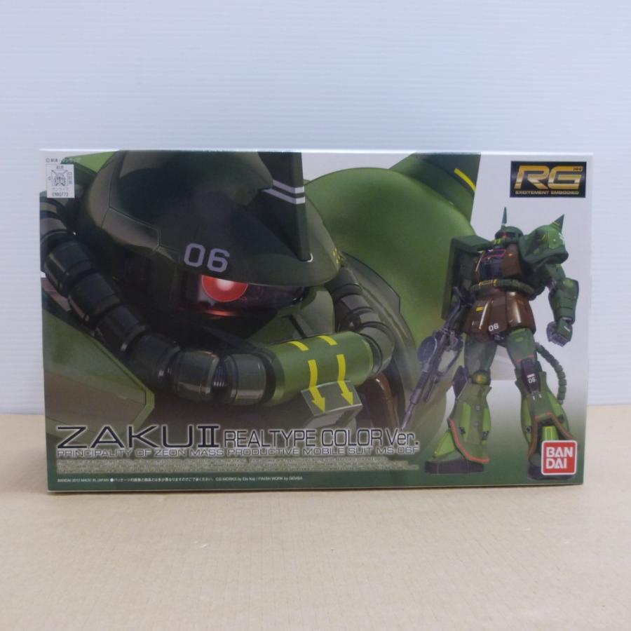 【中古】 RG (リアルグレード) 1/144 機動戦士ガンダム MS-06F ザク リアルタイプカラーVer. プラモデル (ガンプラEXPO2012限定) 中古】【未組立】1/144 RG MS-06F ザクII リアルタイプカラーVer