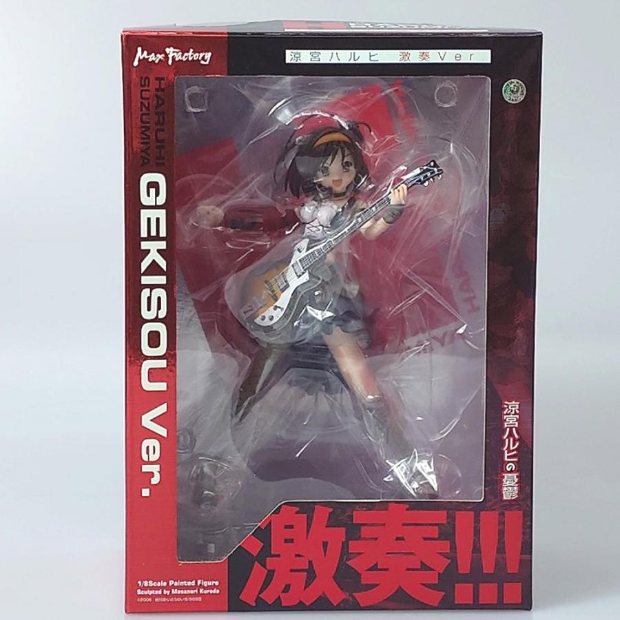 涼宮ハルヒの憂鬱 激奏Ver.フィギュア/TV& 劇場版 Blu-ray BOX 中古】【開封品】涼宮ハルヒ 激奏Ver.「涼宮ハルヒの憂鬱」 1/8PVC塗装