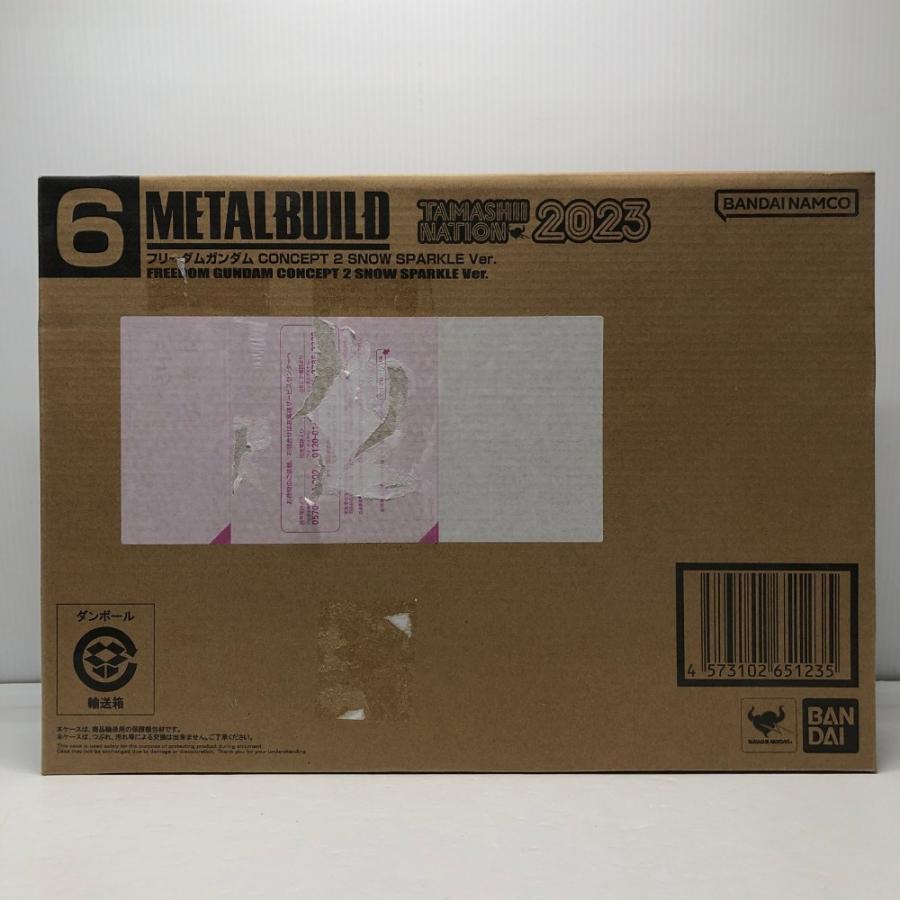 中古】【未開封】METAL BUILD フリーダムガンダム CONCEPT 2 SNOW