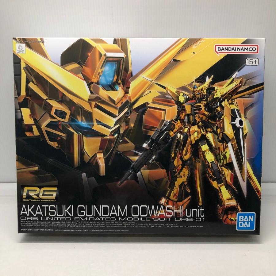 中古】【未組立】1/144 RG ORB-01 アカツキガンダム(オオワシ装備