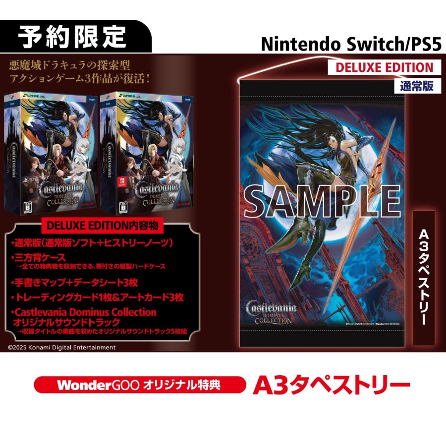 WonderGOOオリジナル特典】Castlevania Dominus Collection