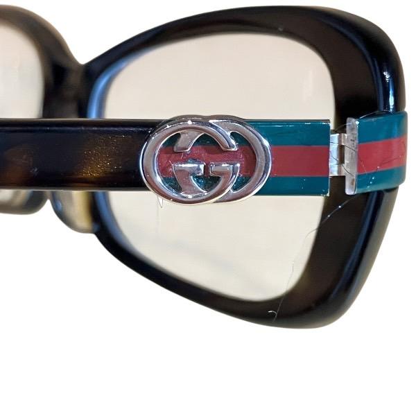 GUCCI グッチ GG-9075J ブランド小物 眼鏡 レディース 中古
