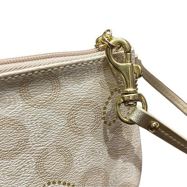 COACH（コーチ） オプアート リストレットポーチ バッグ ミニポーチ 