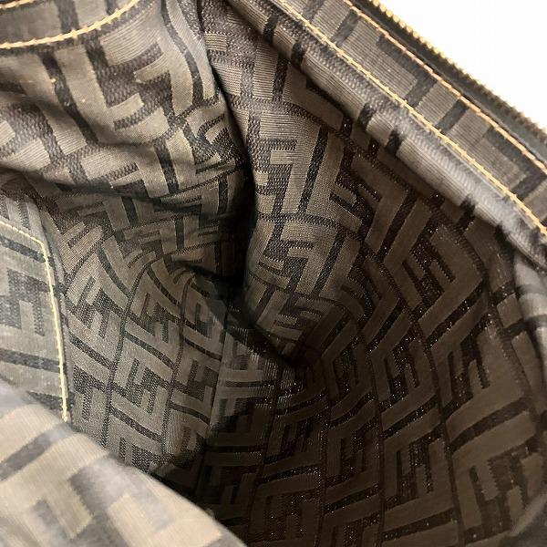 未使用級】フェンディ クラッチバッグ セカンドバッグ ズッカ