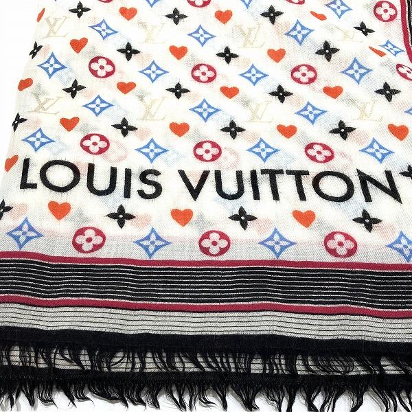 ルイヴィトン Louis Vuitton クルーズライン エトール ゲーム オン MP2898 ブランド小物 ストール ユニセックス 中古｜wonderprice｜05