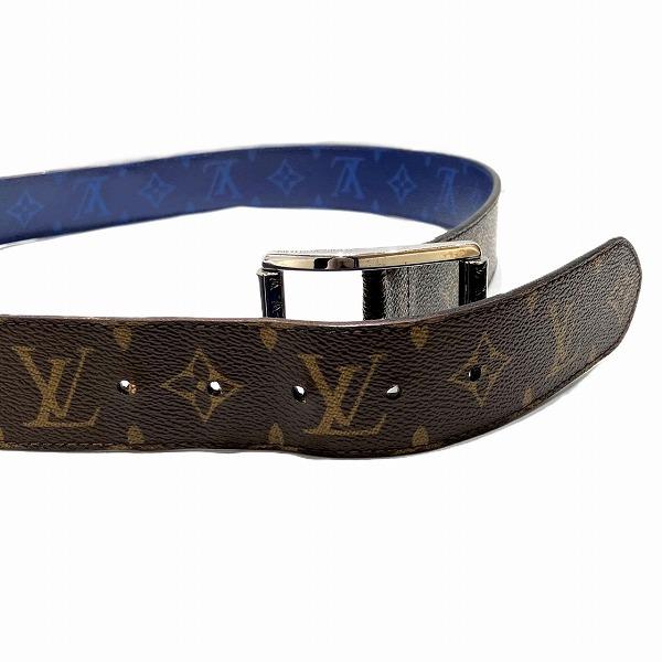ルイヴィトン サンチュール リヴェルソ タイガラマ LV ロゴ 40 MM ルイヴィトン ベルト タイガラマ サンチュール LVイニシャル