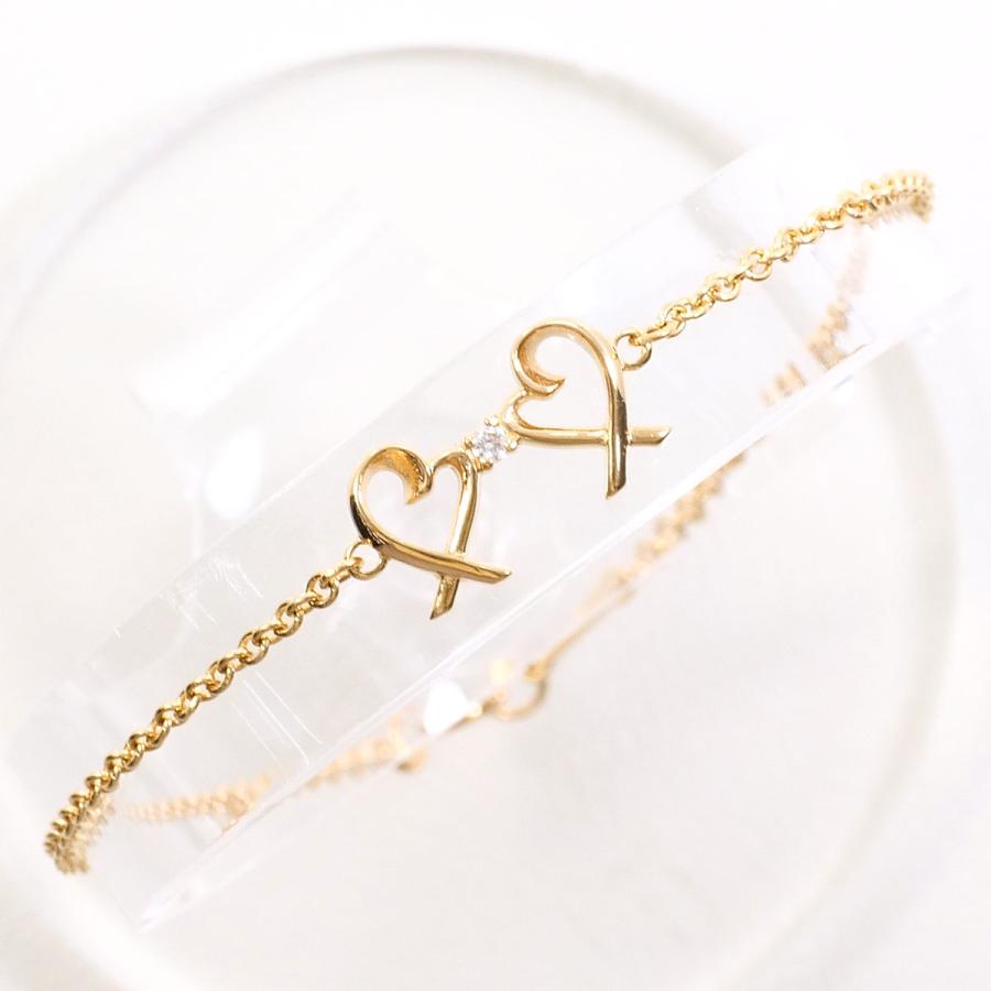 TIFFANY&Co.（ティファニー） ブレスレット K18PG ダイヤ 総重量約1.9g