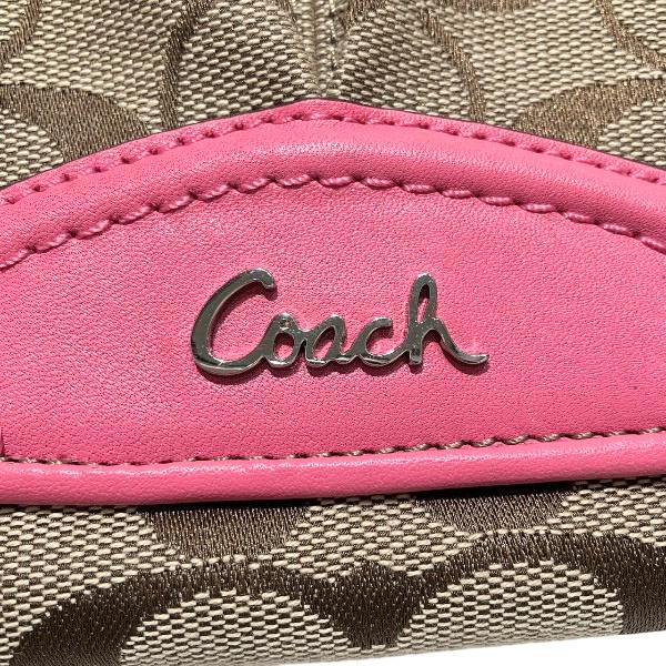 COACH（コーチ） シグネチャー リストレット バッグ ハンドバッグ