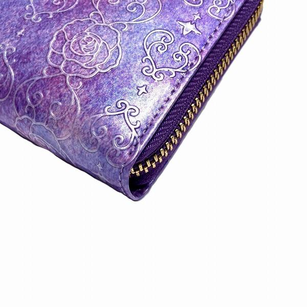 ANNA SUI（アナスイ） ローズハート ラウンドファスナー 長財布 
