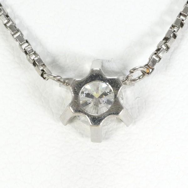 PT850 ダイヤ　ネックレス　0.324 プラチナ　一粒ダイヤネックレス プラチナ 一粒ダイヤモンドネックレス 天然ダイヤモンド diamond