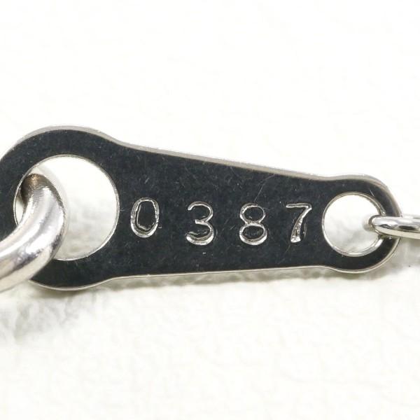 ネックレス PT850 プラチナ ダイヤ 0.387 SI1 鑑定書 総重量約