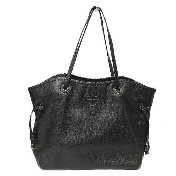 【MONOTOWN】トリーバーチ ブラックレザー トートバッグ MONOTOWN】トリーバーチ ブラックレザー トートバッグ Tory Burch