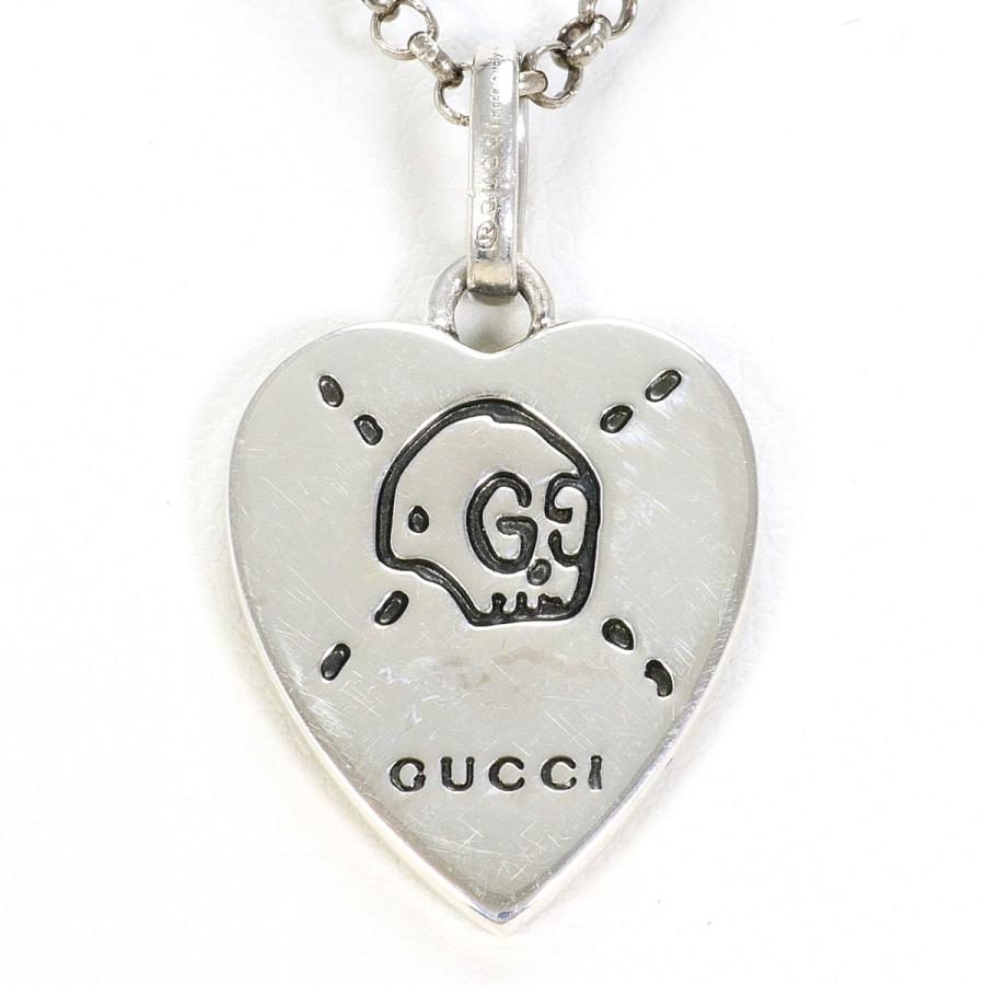 専用　新品グッチ GUCCI ネックレスグッチゴースト シルバー GUCCI - 新品 グッチ GUCCI ネックレス グッチゴースト シルバーの通販