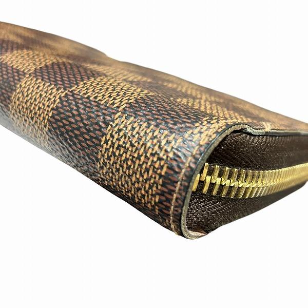 美品 LOUIS VUITTON N60046 ダミエ長財布 ジッピー・ウォレット ルイヴィトン LOUIS VUITTON ダミエ