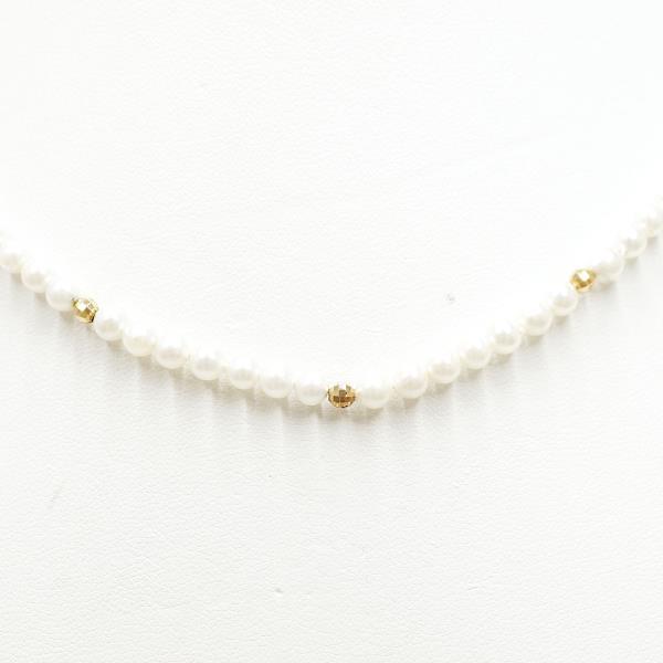 激安単価で ネックレス K18 18金 Yg イエローゴールド パール 総重量約7 4g 輝く高品質な Www World Of Heating De