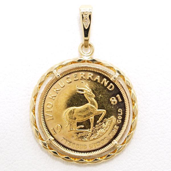 楽天市場 ペンダントトップ クルーガーランド 1 10oz 1 10オンス コイン 金貨 K22yg K18yg 総重量約4 4g ワンダープライス Yahoo 店 通販 Yahoo ショッピング 送料無料 Duxnutrition A8brands Com