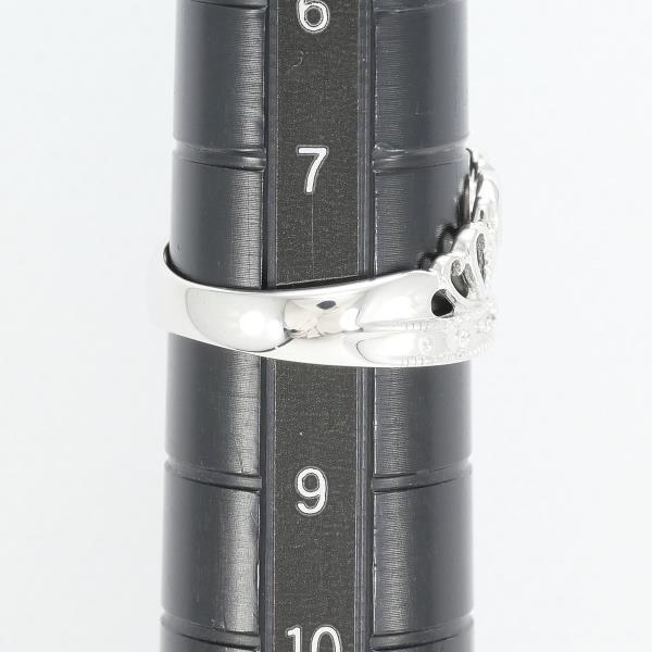 驚きの安さ 指輪 ホワイトゴールド Wg 14金 K14 リング 8号 総重量約2 6g ダイヤ 指輪 Pathwaysfl Org