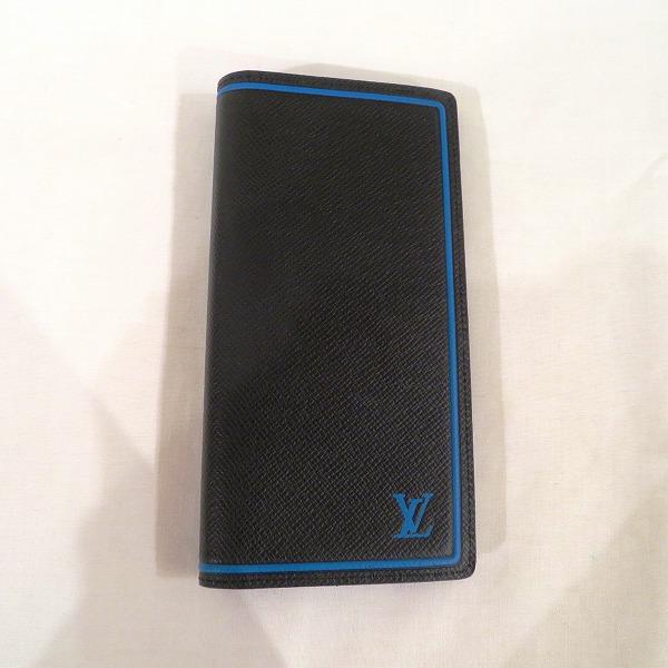 ポイント10倍 全品本物保証 激安ブランドアイテム S2 ルイヴィトン Louis Vuitton タイガ ポルトフォイユブラザ M イニシャル入り 長財布 メンズ 中古 財布 Savannah Osc Com