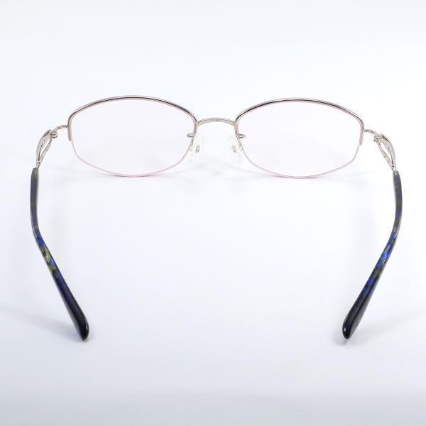 エスプレンドール K14WG ナイロール メガネ 眼鏡 レンズ度付き (薄ピンク色) 総重量約23.1g 【中古】｜wonderprice｜08