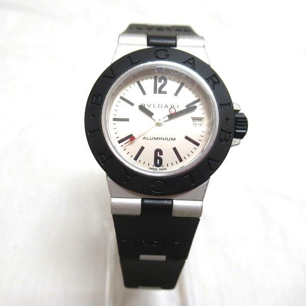 特価商品  ブルガリ BVLGARI 【中古】 レディース 腕時計 時計 クォーツ AL29A アルミニウムデイト 腕時計