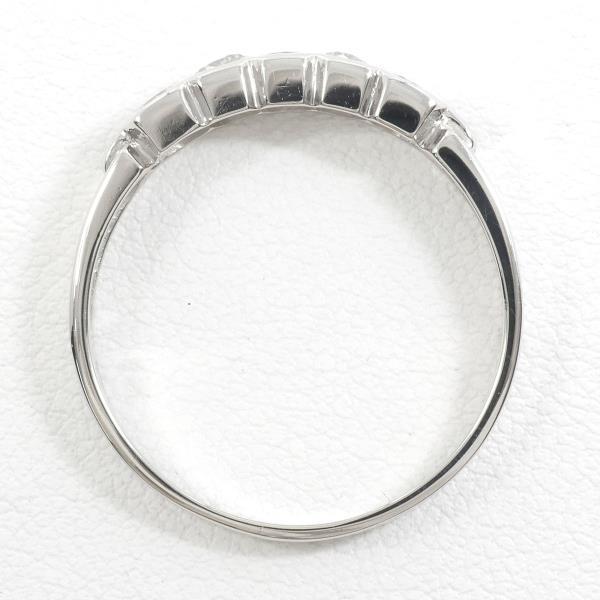 リング PT900 プラチナ 指輪 14号 ダイヤ 0.25 総重量約2.7g