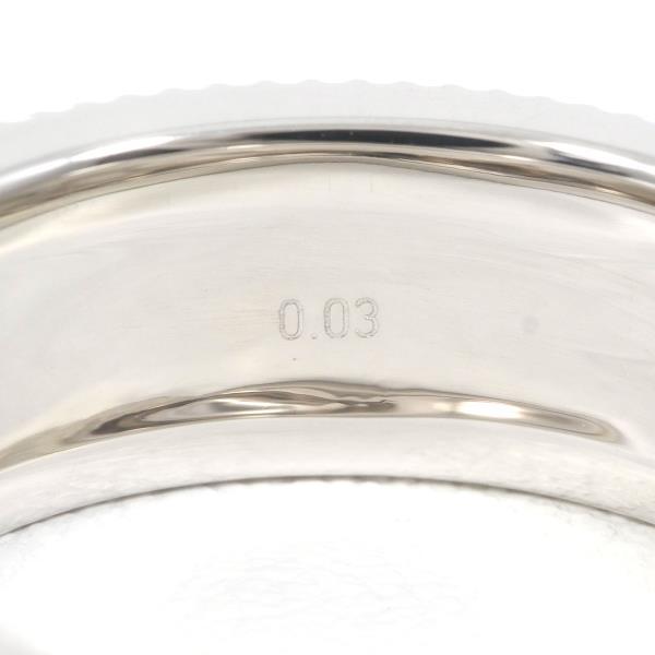 リング GSTV PT999 指輪 15号 ダイヤ 0.03 総重量約11.0g