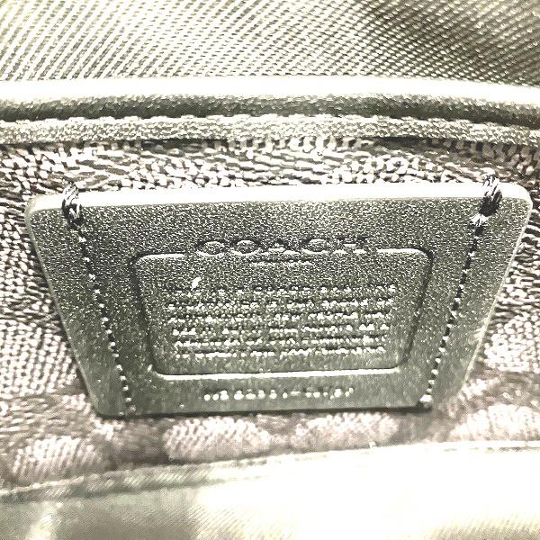 COACH コーチ CJ797 レザー ブラック バッグ ハンドバッグ