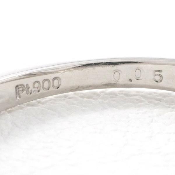 リング PT900 プラチナ 指輪 5号 ダイヤ 0.05 総重量約1.8g｜wonderprice｜06