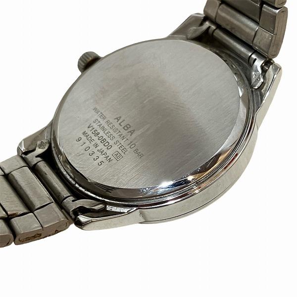 セイコー アルバ V158-0BD0 ソーラー 時計 腕時計 メンズ 中古｜wonderprice｜05