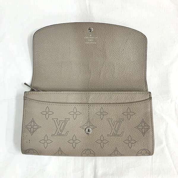 ルイヴィトン Louis Vuitton モノグラム・マヒナ ポルトフォイユ・イリス M60144 長財布 レディース 中古｜wonderprice｜02