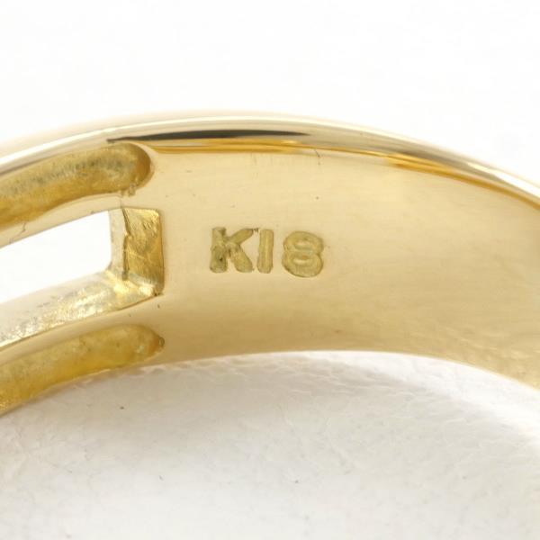 リング K18 YG 指輪 9.5号 ダイヤ 0.05 総重量約4.1g｜wonderprice｜06
