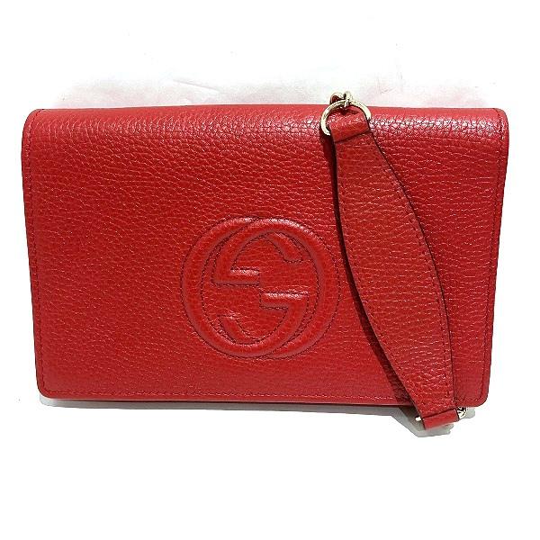 グッチ GUCCI ソーホー チェーンウォレット 598211 バッグ ショルダー 