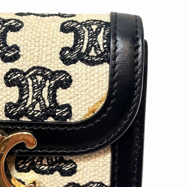 セリーヌ CELINE トリオンフ スモールフラップ ウォレット セリーヌ CELINE トリオンフ スモールフラップ ウォレット