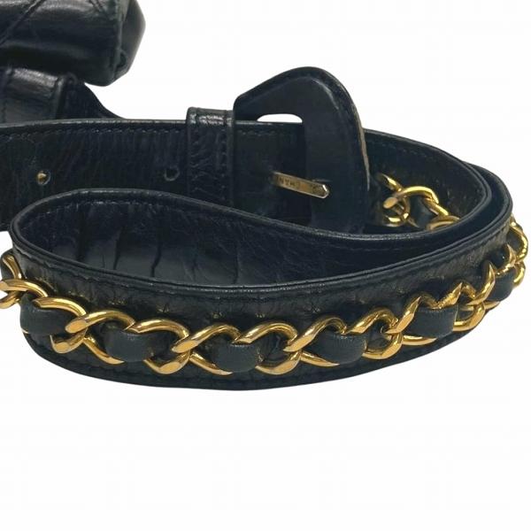 CHANEL シャネル ビコローレ チェーン ブラック ゴールド金具 CHANEL シャネル ビコローレ チェーン ブラック ゴールド金具