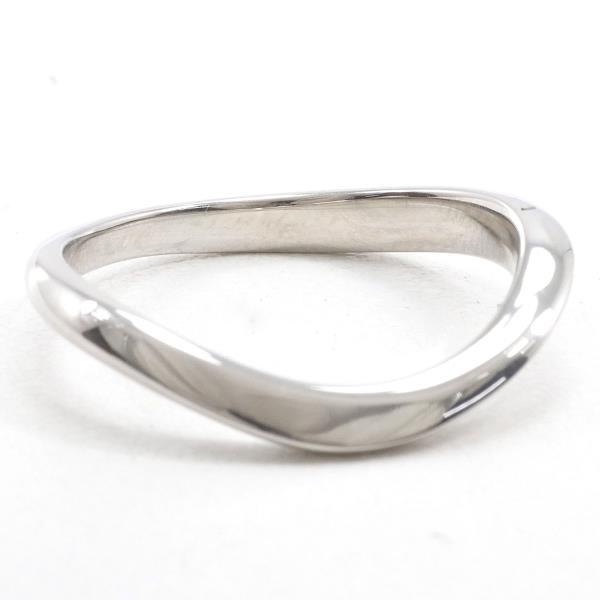 リング アイプリモ PT900 指輪 15号 ブルーダイヤ 総重量約4.3g  