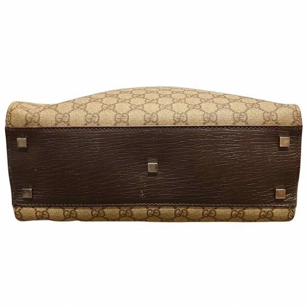 ⭐GUCCI⭐　グッチ　GGスプリーム　トートバック　大容量　A4 ブラウン image0-12.jpeg