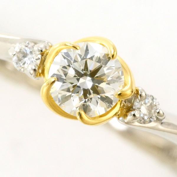 VENDOME Pt950 鑑別書2.6g ダイヤモンド SI2リング 婚約指輪