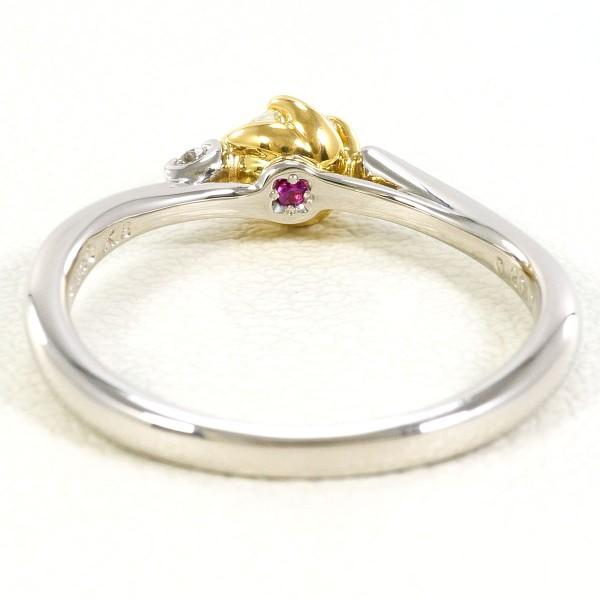 VENDOME Pt950 鑑別書2.6g ダイヤモンド SI2リング 婚約指輪