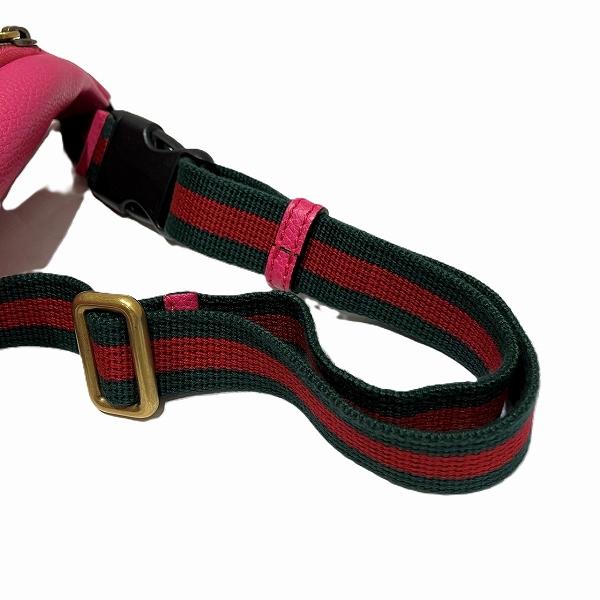 GUCCI グッチ シェリーライン ロゴプリント スモール ウエスト