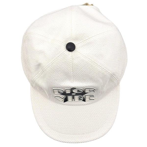 ディオール ホワイト 57サイズ アパレル キャップ ユニセックス