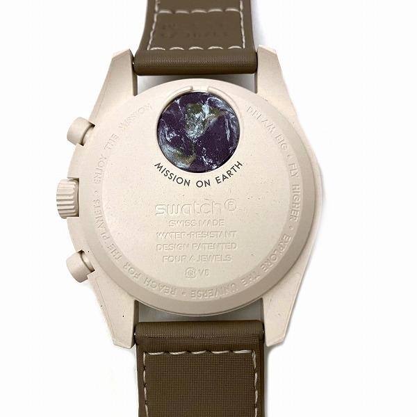 オメガ×スウォッチ スピードマスター ミッションオンアース オメガ×スウォッチ スピードマスター ミッションオンアース