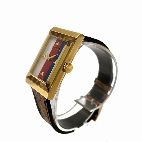 GUCCI グッチ Gフレーム 147.1 クォーツ シェリーライン 時計 GUCCI グッチ Gフレーム 147.1 クォーツ シェリーライン 時計
