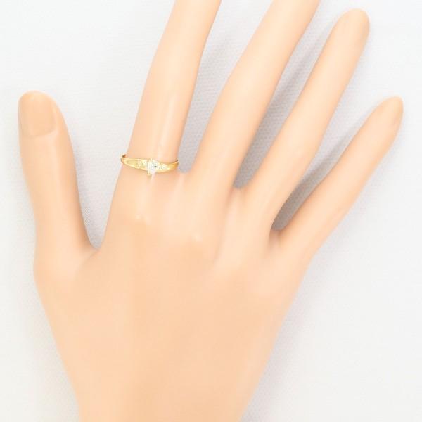 K18　YG　リング　13号　イエローゴールド　指輪　ゆびわ　18金　ジュエリー K18 YG リング 13号 イエローゴールド 指輪 ゆびわ 18金