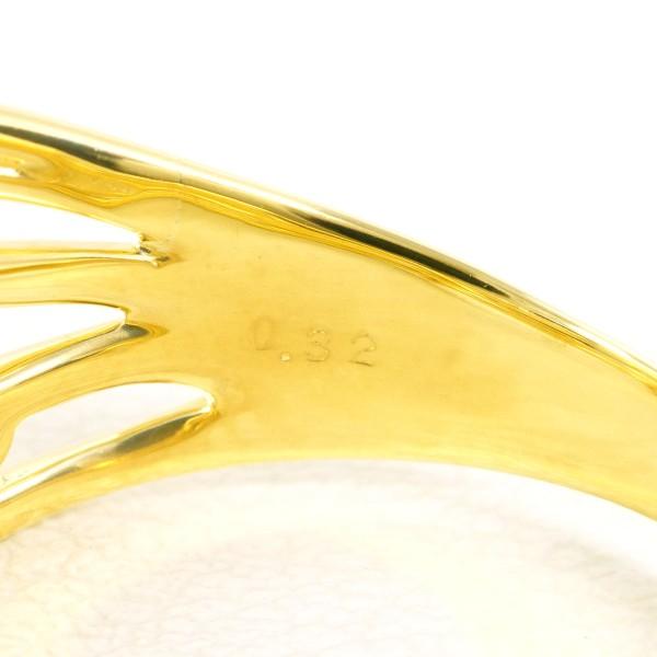 K18 18金　14号　リング　34 18金 メンズ シグネット リング / K18 Signet ring 品番kr